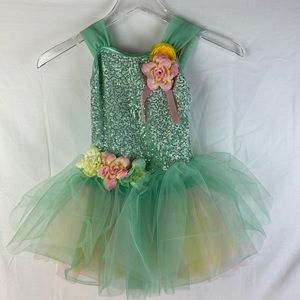 Girls Halloween Costume  Dress or Play Weissman Size SC